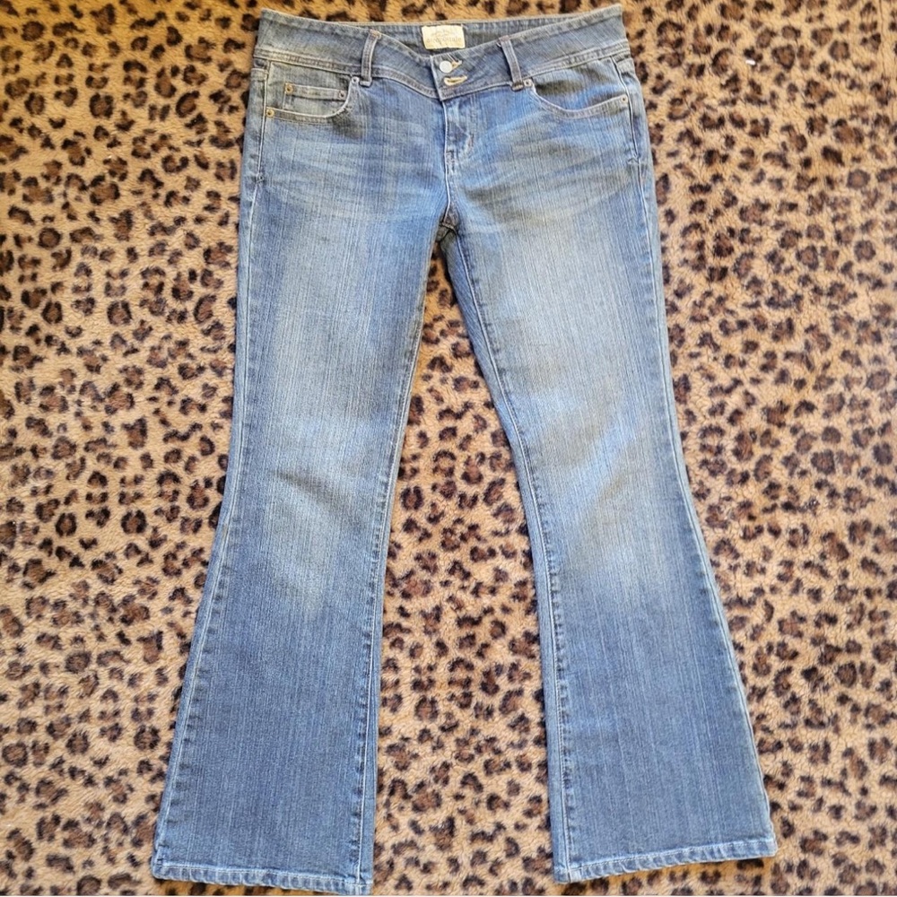 y2k low rise flare jeans